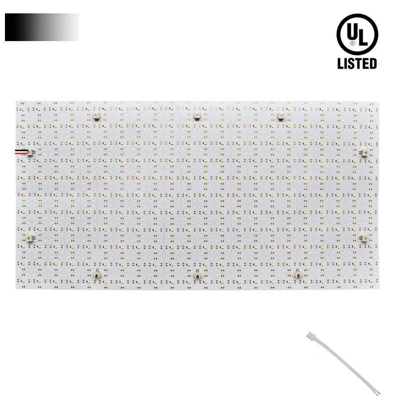 24V 2835 White Ultra Slim Flexible LED Lighting Sheet 22X11